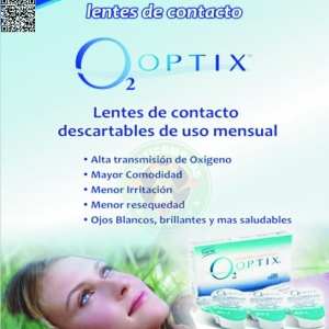 Lentes de Contacto O2 Optix de CIBA VISION
